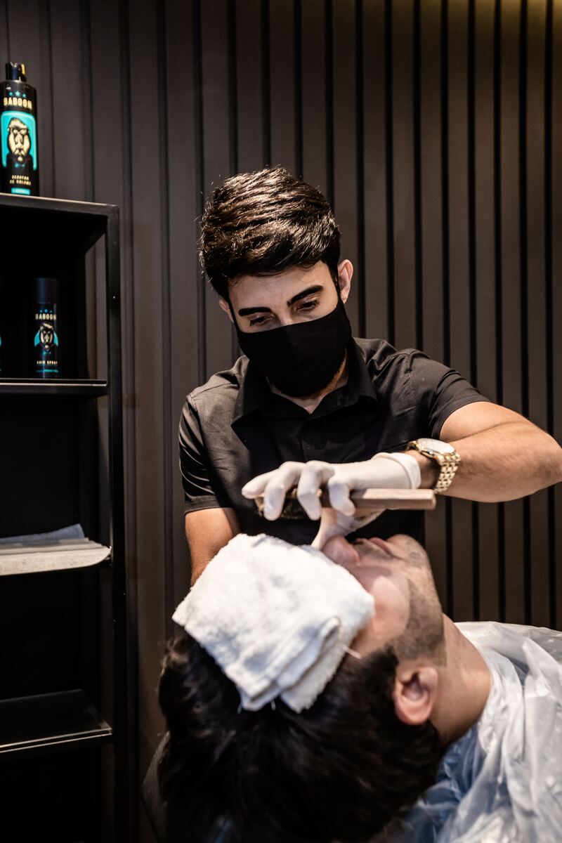 Haircut & Beard with Hot Towel